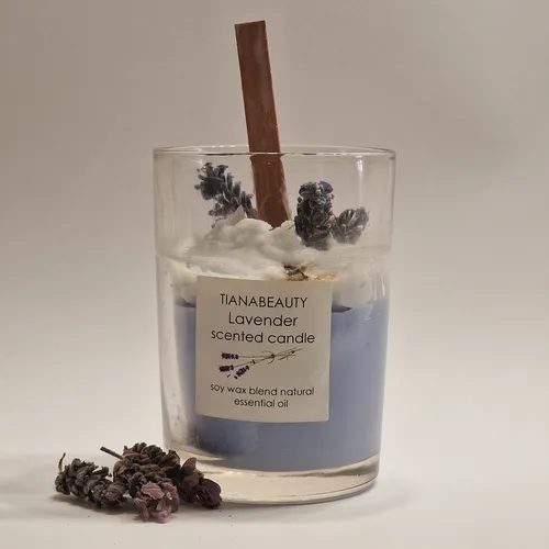 Lavender Candle #1
